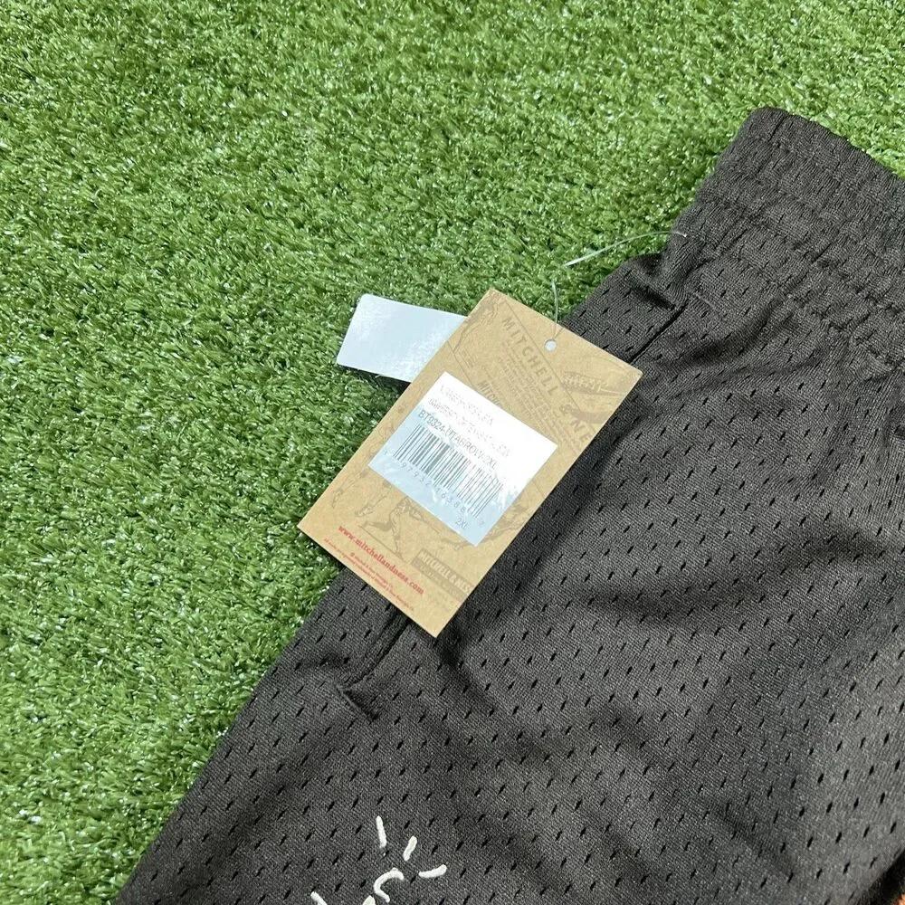 Travis Scott Texas Longhorns Mitchell & Ness Shorts Size 2XL